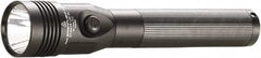 Streamlight - White LED Bulb, 800 Lumens, Industrial/Tactical Flashlight - Black Aluminum Body, 1 AA NiMH Battery Included - Americas Industrial Supply
