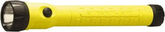 Streamlight - White LED Bulb, 130 Lumens, Industrial/Tactical Flashlight - Yellow Plastic Body, 1 4.8 V\xB6Sub-C Battery Included - Americas Industrial Supply