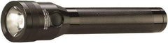 Streamlight - White LED Bulb, 390 Lumens, Industrial/Tactical Flashlight - Black Aluminum Body, 1 AA NiMH Battery Included - Americas Industrial Supply