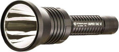 Streamlight - White LED Bulb, 200 Lumens, Industrial/Tactical Flashlight - Black Aluminum Body, 2 CR123A Lithium Batteries Included - Americas Industrial Supply