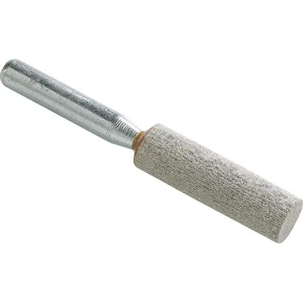 WALTER Surface Technologies - 3/8" Head Diam, Cylinder End, Silicon Carbide Mounted Point - Orange, Fine Grade, 37,210 RPM - Americas Industrial Supply