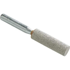 WALTER Surface Technologies - 3/8" Head Diam, Cylinder End, Silicon Carbide Mounted Point - Orange, Fine Grade, 37,210 RPM - Americas Industrial Supply