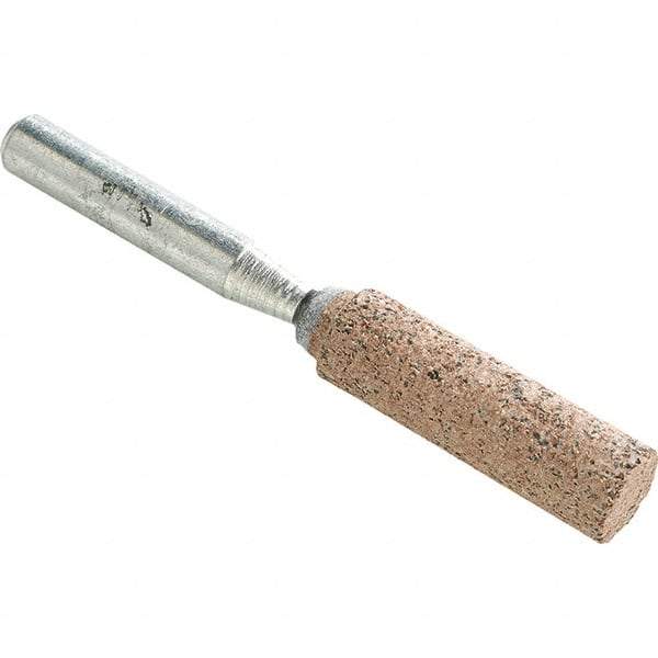 WALTER Surface Technologies - 3/8" Head Diam, Cylinder End, Aluminum Oxide Mounted Point - Black, Medium Grade, 37,210 RPM - Americas Industrial Supply