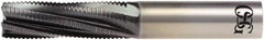 OSG - 5/16" Cutting Diam x 15/16" Length of Cut, 6 Flute, Spiral Router Bit - Diamond Coated, Right Hand Cut, Solid Carbide, 3" OAL x 3/8" Shank Diam, Roughing, 15° Helix Angle - Americas Industrial Supply