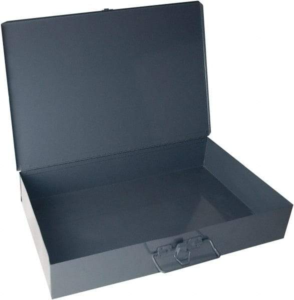 Durham - 13-3/8 Inches Wide x 2 Inches High x 9-1/4 Inches Deep Compartment Box - Steel , 1 Compartment - Americas Industrial Supply