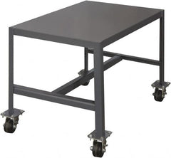 Durham - Mobile Work Bench - Steel, Gray, 36" Long x 24" Deep x 30" High - Americas Industrial Supply