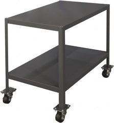 Durham - Mobile Work Bench - Steel, Gray, 36" Long x 24" Deep x 30" High - Americas Industrial Supply