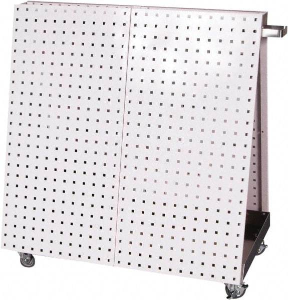 Triton - 21-1/4 Inches Wide x 39-1/4 Inches High x 36-3/4 Inches Deep A-Frame Double Sided Pegboard Tool Cart - 800 Lbs. Load Limit - Americas Industrial Supply