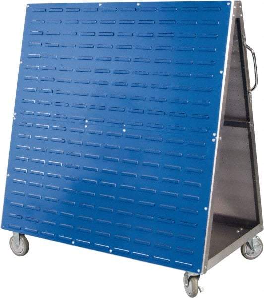 Triton - 29-3/4 Inches Wide x 51-1/2 Inches High x 48 Inches Deep A-Frame Pegboard & Louvered Panel - 650 Lbs. Load Limit, 32 Square Ft. Surface Area - Americas Industrial Supply