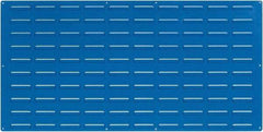 Triton - 48" Wide x 24" High, Blue Louvered Bin Panel - Use with LocBin - Americas Industrial Supply