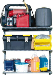 Triton - 18" Wide, 32" High, Open Shelving Accessory/Component - Steel, Epoxy Coated Finish, 34" Long, Use with 1700 Storability Series - Americas Industrial Supply
