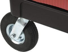 Rubbermaid - 8" High, Cart Caster Kit - Use with FG450088, FG451288, FG451388, FG452010, FG452088, FG453288, FG453388, FG454600, FG454610, FG454888 - Americas Industrial Supply