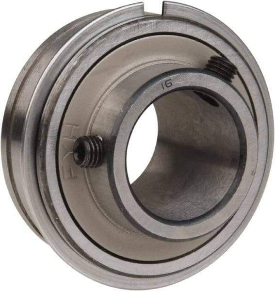 Value Collection - 1-1/8" ID x 2.441" OD, 4,383 Lb Dynamic Capacity, Free Spin Insert Insert Bearing - 52100 Steel Insert, 0.866" Race Width, 2,540 Lb Static Capacity - Americas Industrial Supply