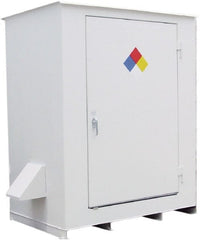 Enpac - Outdoor Safety Storage Buildings Number of Drums: 6 Fire Rated: Yes - Americas Industrial Supply