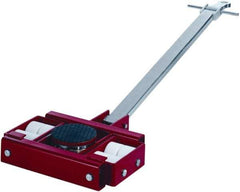 GKS - 44,000 Lb Capacity Steel Machine Dolly - 28.7" Long x 29.4" Wide x 7.1" High, 5-1/2" Wheels - Americas Industrial Supply