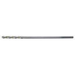15/32 RHS / RHC HSS 135 Degree Split Point NAS907 Type A General Purpose Extended Length Drill - Bright - Exact Industrial Supply