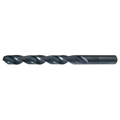 W RHS / RHC HSS 135 Degree Split Point Heavy Duty Jobber Length Drill - Steam Oxide - Exact Industrial Supply
