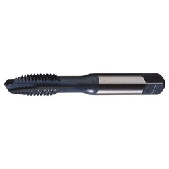 ‎5/16-18 UNC 3 Flute H3 Plug HSS-E CNC For Soft Metals Spiral Point Tap- Steam Oxide - Exact Industrial Supply
