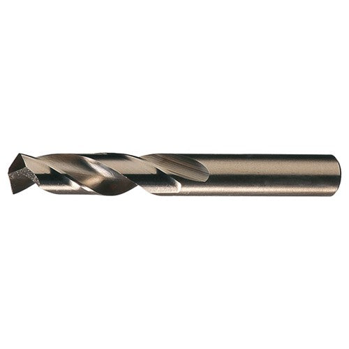 V RHS / RHC HSS-CO 8% (M42) 135 Degree Split Point Heavy Duty Cobalt Screw Machine Drill - Straw / Gold Oxide - Exact Industrial Supply