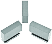 Soft Blank Jaws for Bison Scroll Chuck 8"- 4 Piece Set - Americas Industrial Supply