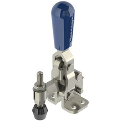 140 lbs Capacity - Solid - Vertical with Solid Arm - Hold Down Action Toggle Clamp