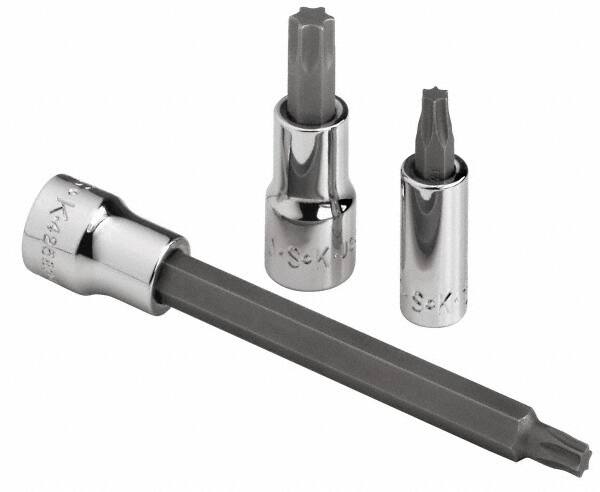SK - 1/4" Drive, T8 Hand Torx Bit Socket - Americas Industrial Supply