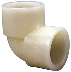NIBCO - 1" PVDF Plastic Pipe 90° Elbow - Schedule 80, S x S End Connections - Americas Industrial Supply