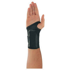 4000 Wrist Support Left Hand Med Black - Americas Industrial Supply