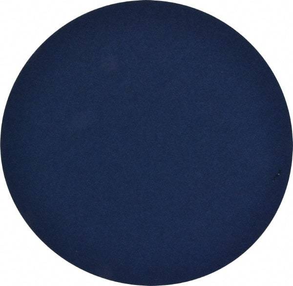 Norton - 12" Diam, 60 Grit Zirconia Alumina Adhesive PSA Disc - Coarse Grade, Blue, Y Weighted Backing, Flexible - Americas Industrial Supply