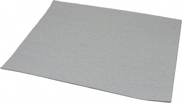 Made in USA - 280 Grit, Aluminum Oxide Sanding Sheet - 11" Long x 9" Wide, Extra Fine Grade, A Weighted Backing - Americas Industrial Supply