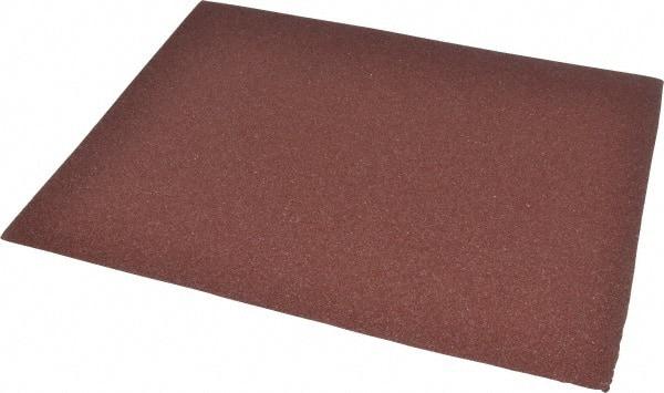 Value Collection - 80 Grit, Aluminum Oxide Sanding Sheet - 11" Long x 9" Wide, Medium Grade, D Weighted Backing - Americas Industrial Supply