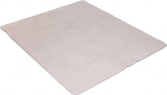 Aleco - 60" Long x 46" Wide, Chair Mat - Rectangular, Beveled Edge Style, Includes Anchorpoints - Americas Industrial Supply