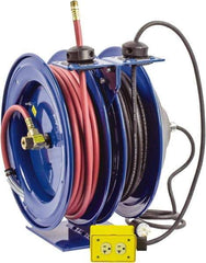 CoxReels - 50' Spring Retractable Hose Reel - 300 psi, Hose Included - Americas Industrial Supply