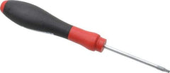 Wiha - T8 Torx Driver - 60mm Blade Length, 6-1/2" OAL, Ergonomic Handle - Americas Industrial Supply