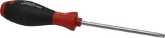 Wiha - T30 Torx Driver - 115mm Blade Length, 9-1/8" OAL, Ergonomic Handle - Americas Industrial Supply