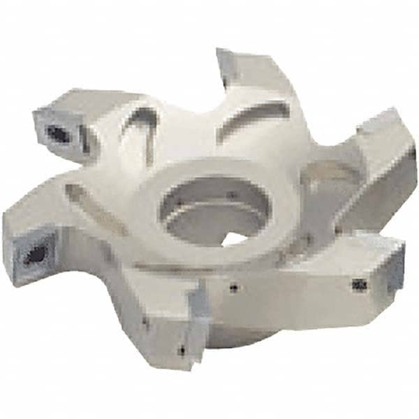 Tungaloy - 125mm Cut Diam, 1" Arbor Hole Diam, Indexable Square-Shoulder Face Mill - Americas Industrial Supply