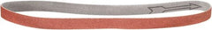 DeWALT - 1/4" Wide x 18" OAL, 60 Grit, Aluminum Oxide Abrasive Belt - Aluminum Oxide, Medium, Coated, Cloth Backing, Dry - Americas Industrial Supply