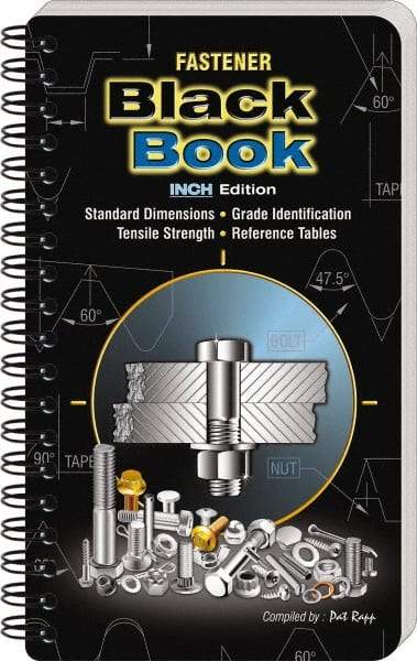 Value Collection - Fastener Black Book Inch Publication, 1st Edition - by Pat Rapp, Pat Rapp Enterprises, 2011 - Americas Industrial Supply