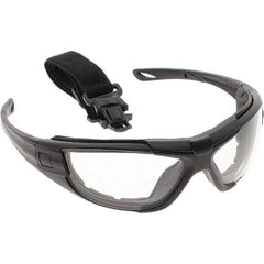 Radians - Safety Glasses - CLR A/F LENS BLK FRM CUATRO 4-N-1 FOAM LND GLS - Americas Industrial Supply
