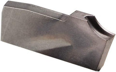 Kennametal - A2014 CF KCU25 Grade, 0.055" Cutting Width, Carbide Cutoff Insert - 0° Neutral Lead Angle, 0.006" Cnr Rad, AlTiN Coated, Single End - Americas Industrial Supply