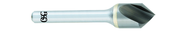 3/8" Size - 1/4" Shank - 60° Single Flute Countersink - Americas Industrial Supply