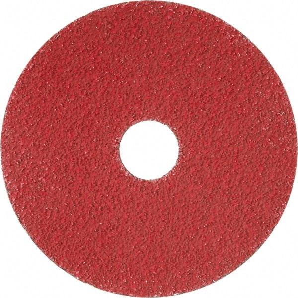 DeWALT - 7" Diam 7/8" Hole 24 Grit Fiber Disc - Coarse Grade, Ceramic, 8,700 Max RPM - Americas Industrial Supply