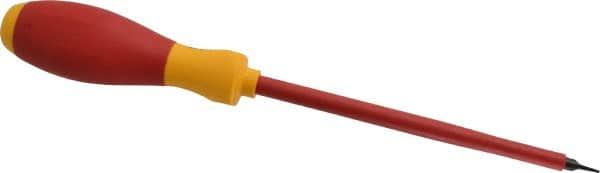 Wiha - Standard Slotted Screwdriver - Ergonomic Handle - Americas Industrial Supply