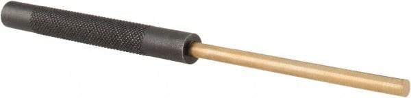 SPI - 1/4" Pin Punch - 8" OAL, Brass & Steel - Americas Industrial Supply