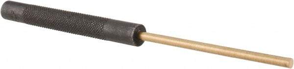 SPI - 3/16" Pin Punch - 8" OAL, Brass & Steel - Americas Industrial Supply