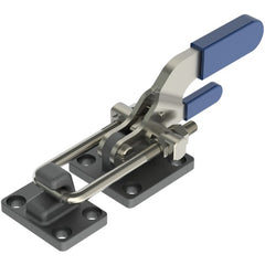 4,000 lbs Capacity - T-Handle - U-Hook - Pull Action Latch with Additional Locking Mechanism - Toggle Clamps