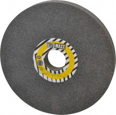 Tru-Maxx - 80 Grit Aluminum Oxide Bench & Pedestal Grinding Wheel - 7" Diam x 1-1/4" Hole x 3/4" Thick, 3600 Max RPM, O Hardness, Medium Grade , Vitrified Bond - Americas Industrial Supply