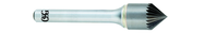 5/8" Size - 3/8" Shank - 90° Single Flute Countersink - Americas Industrial Supply