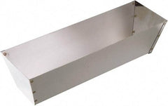 Hyde Tools - 12" Mud Hawk/Pan for Drywall/Plaster Repair - Stainless Steel - Americas Industrial Supply