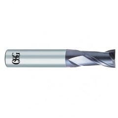 1/4" Dia. - 2-1/2" OAL - Diamond CBD - 30° Helix - Square End SE EM - 2 FL - Americas Industrial Supply